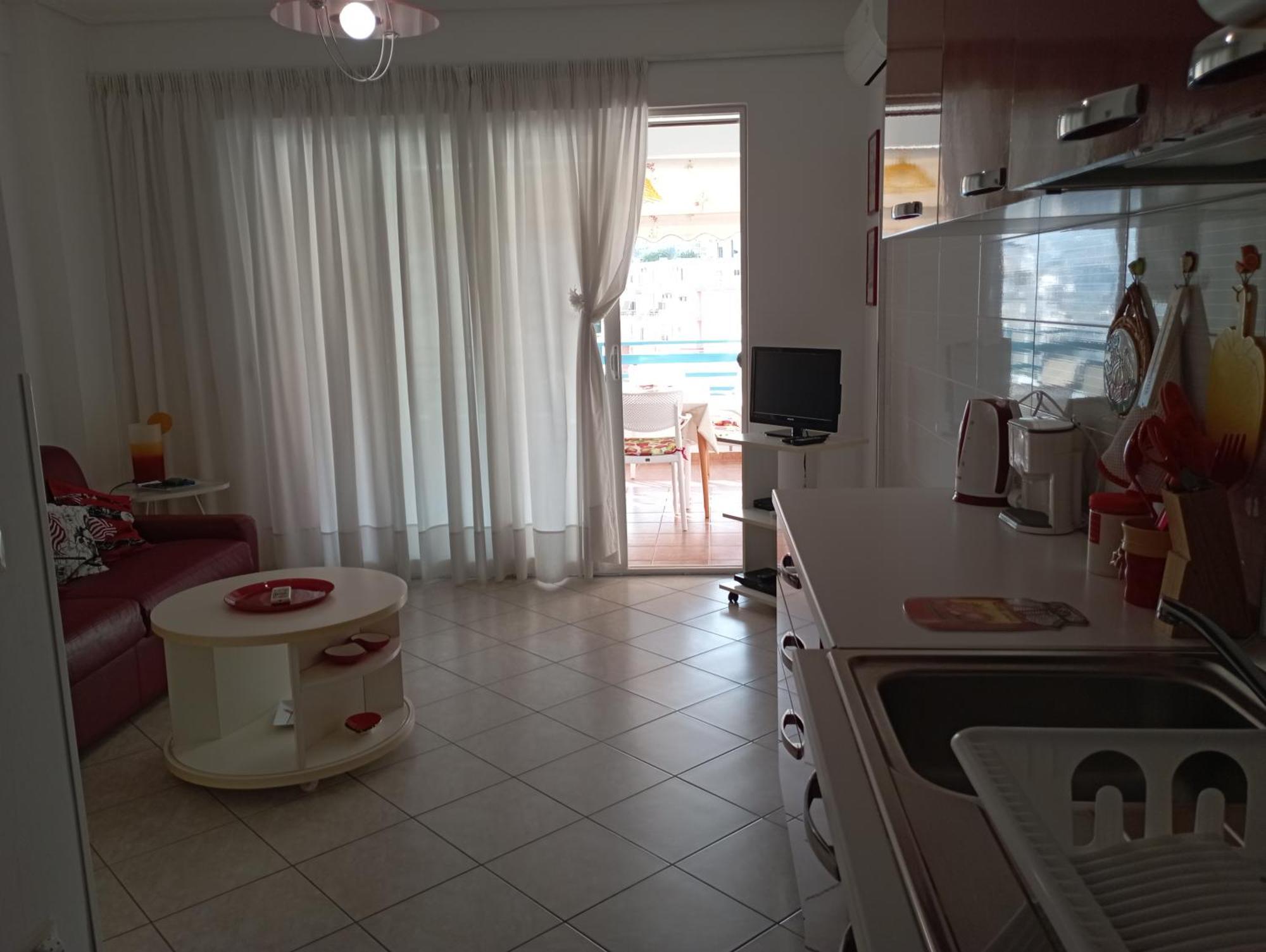 Apartment Alma Sarande Bagian luar foto